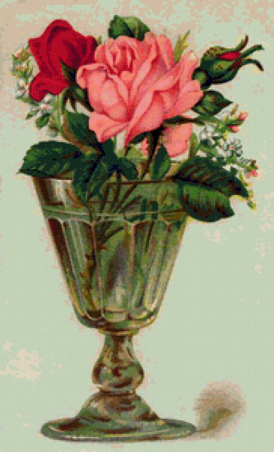 №35435 - цветы в вазе - предпросмотр