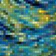 Предпросмотр схемы вышивки «звездная ночь Ван Гог» (№36891)