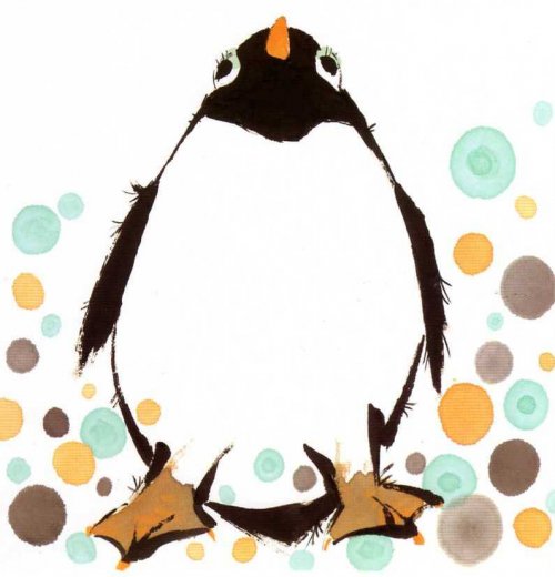 Пингвин - пингвины, зима, пингвинята, новый год, пингвин, детские сюжеты - оригинал
