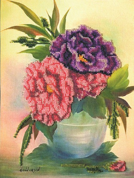 Пионы - ваза, букет, цветы, пионы - оригинал
