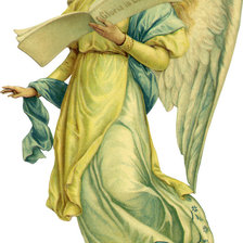 Оригинал схемы вышивки «серия "ангелы"» (№41339)