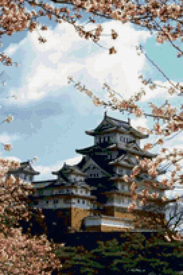 японский замок - япония, замки - предпросмотр