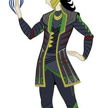 Схема вышивки «Loki»