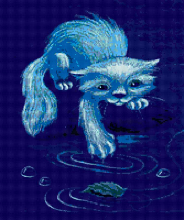 голубой кот - кот - предпросмотр