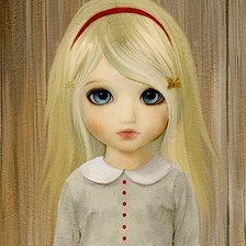 Оригинал схемы вышивки «Девочка-кукла» (№47511)