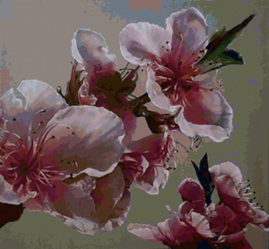 Серия "Букет" - цветы, яблоня, букет - предпросмотр