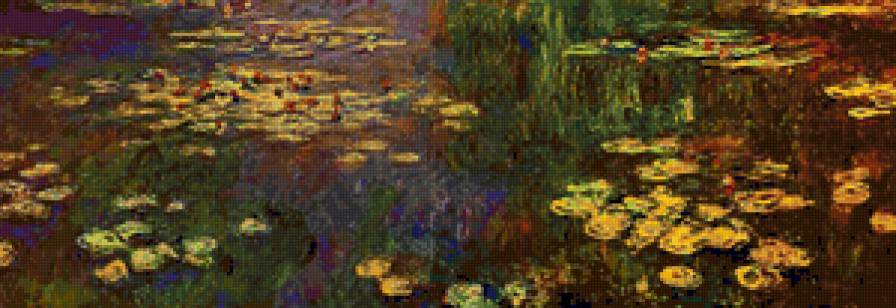Клод Монэ Нимфеи(Кувшинки) - вода, пейзаж, кувшинки., природа, цветы - предпросмотр