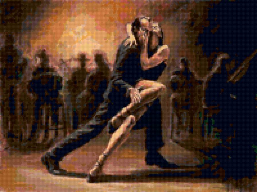 Танго - танец, пара, страсть, танго - предпросмотр