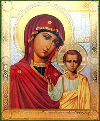 Казанская - иконы, православные иконы, икона, религия - оригинал