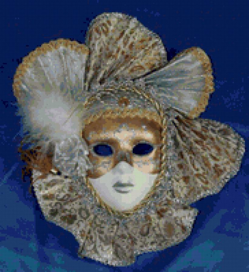 Венецианская маска 3 - маски - предпросмотр