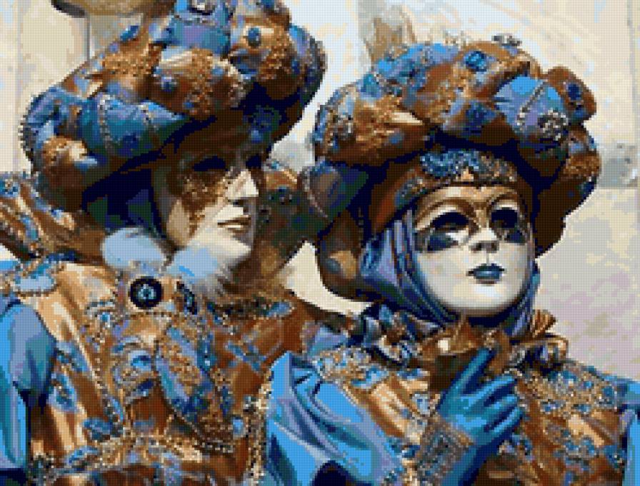 Венецианская маска 5 - маски - предпросмотр