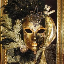 Схема вышивки «Венецианская маска 6»