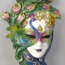 Оригинал схемы вышивки «Венецианская маска 10» (№50531)