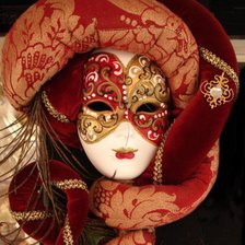 Схема вышивки «Венецианская маска 17»