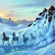 снежные кони