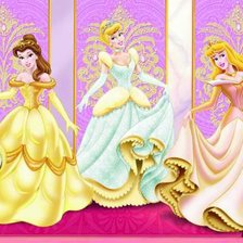 Схема вышивки «Принцессы Диснея»