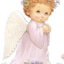 Схема вышивки «ангелочок»