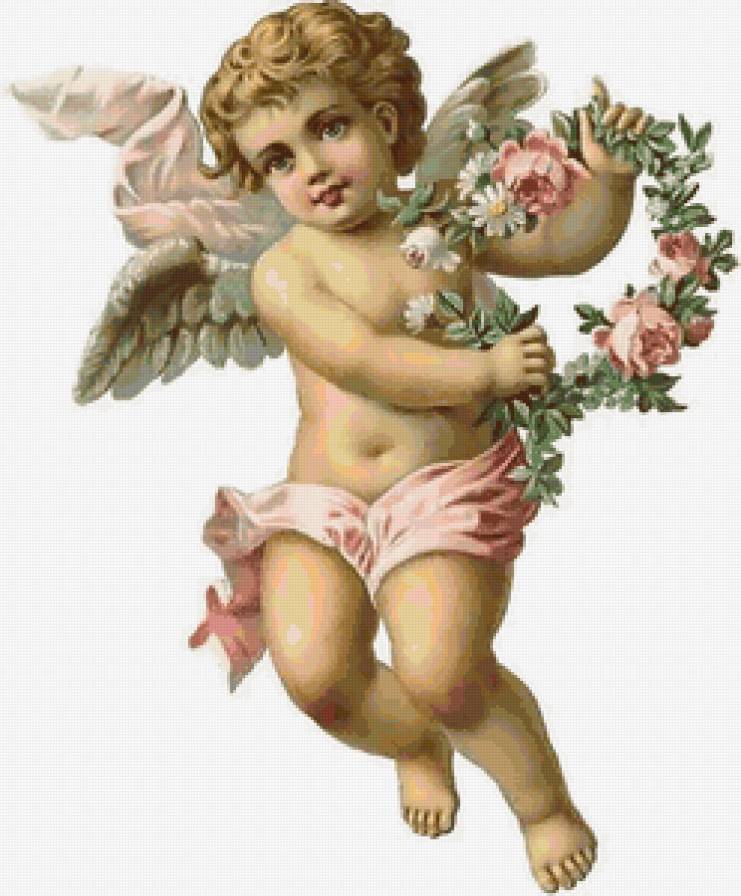 ангелочек - детки, картина, ангелы, дети - предпросмотр