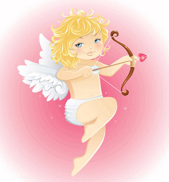 ангелочек - стрелы, ангел, дети, ангелы, амур, купидон - оригинал
