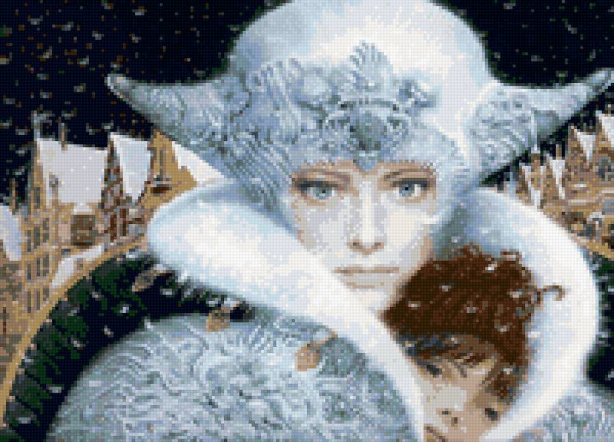 Снежная Королева - снежная королева, сказка - предпросмотр