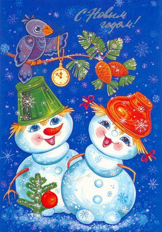 Снеговики - дети, красота, снеговики, снеговик, рождество, зима, елка - оригинал