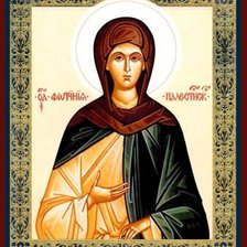 Оригинал схемы вышивки «икона св.Фатиньи» (№57014)
