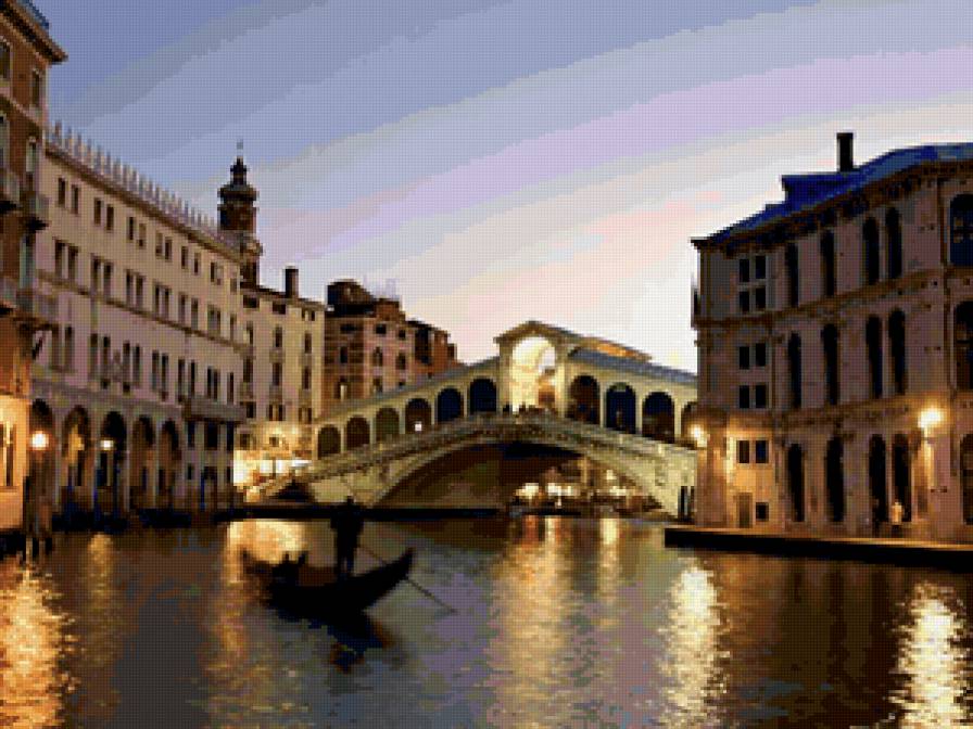 Мост Риальто, Гранд-канал, Венеция, Италия - предпросмотр