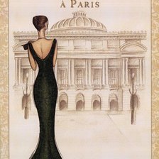 Схема вышивки «Парижская опера»
