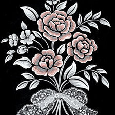 Оригинал схемы вышивки «Цветы» (№60904)
