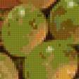 Предпросмотр схемы вышивки «гроздь винограда» (№61395)