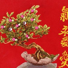Оригинал схемы вышивки «дерево любви3» (№62371)