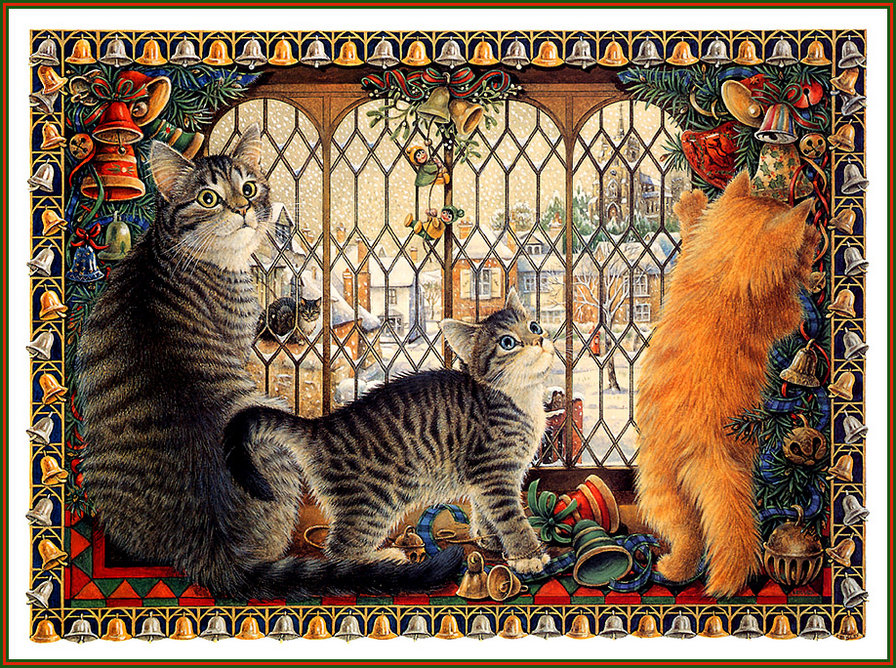 Кошки Лесли Энн Ивори - картина, кошки - оригинал