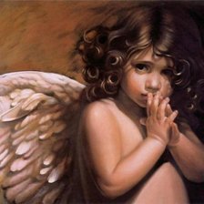 Оригинал схемы вышивки «Дети как ангелы.» (№67343)