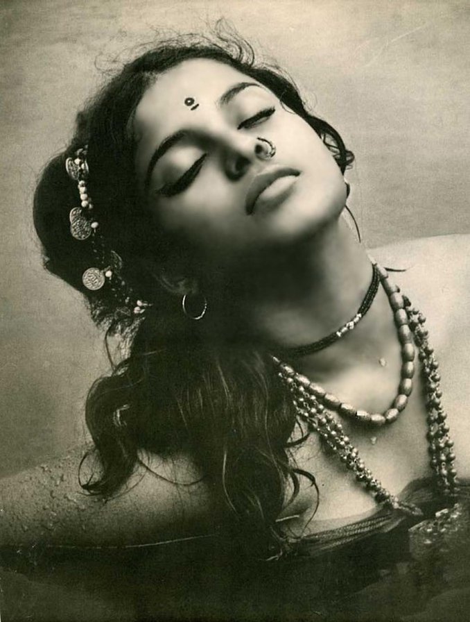 Юная Рекха - индия, девушка, портрет, разное, картина - оригинал