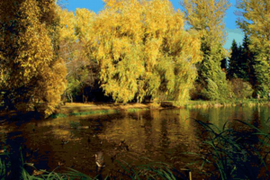 Осень - осень, вода, природа, пейзаж - предпросмотр