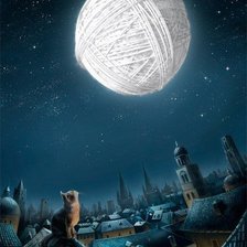 Схема вышивки «Лунная ночь»