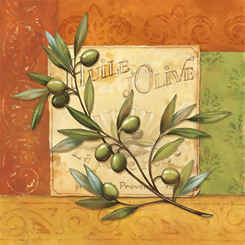 оливковая ветвь - подушка - оригинал