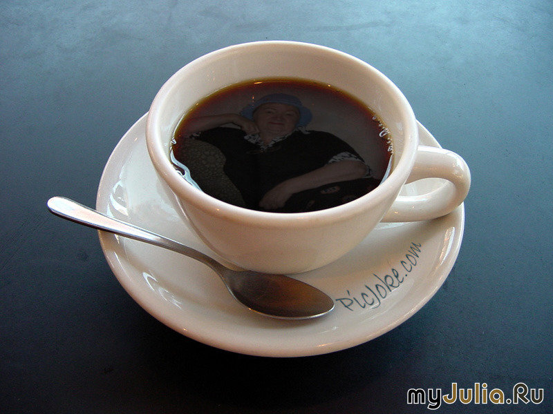 черный кофе - чашка, кофе - оригинал