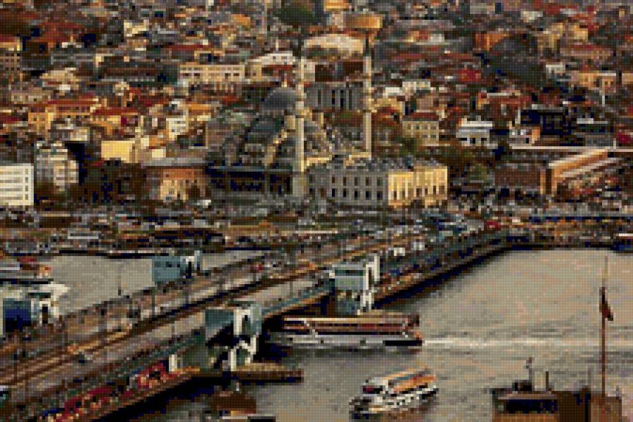 Стамбул, Галатский мост - путешествия, стамбул - предпросмотр