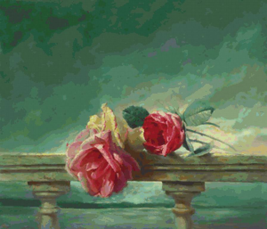Серия "Соло розы" - букет, цветы, розы - предпросмотр