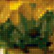 Предпросмотр схемы вышивки «желтые цветочки» (№76398)