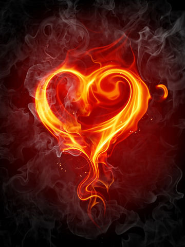 огненое сердце - огонь - оригинал