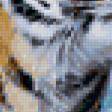 Предпросмотр схемы вышивки «тигр» (№79068)