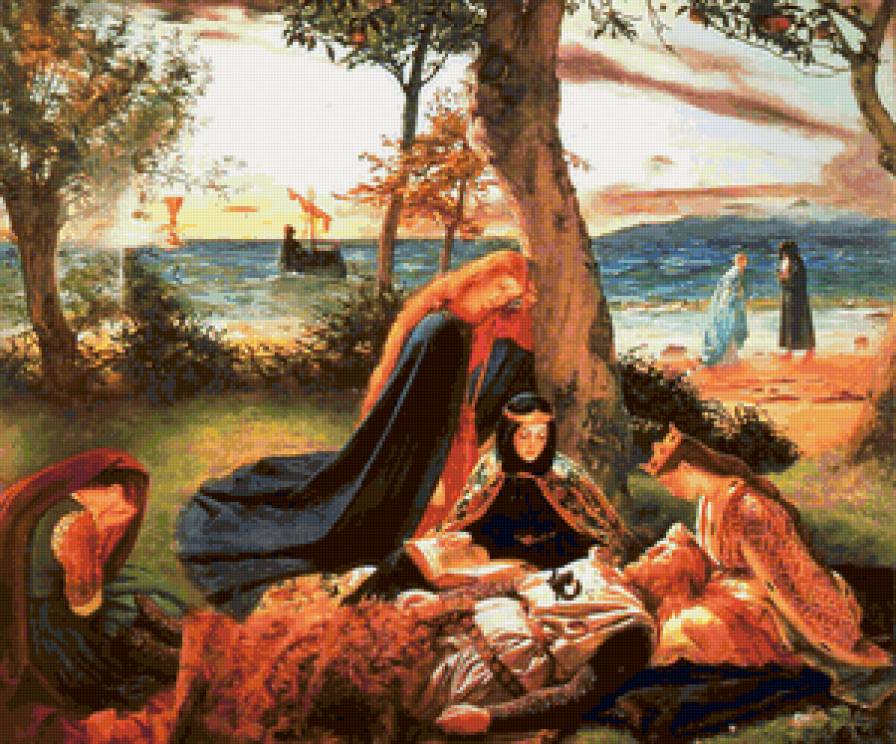 Смерть короля Артура - картина, король - предпросмотр