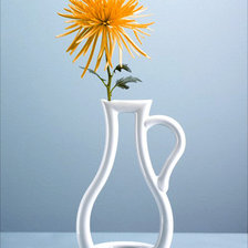Схема вышивки «ваза для одного цветка»