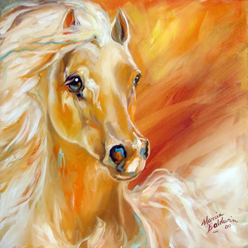 Marcia Baldwin - лошади - животные, лошади - оригинал