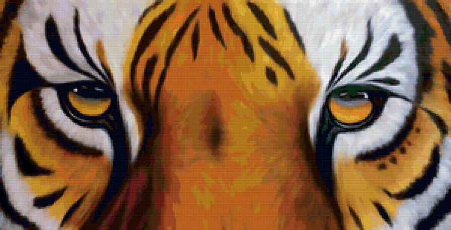 Серия "Большие кошки" - тигры, кошки, животные - предпросмотр