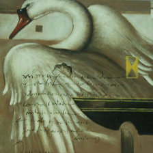 Схема вышивки «Серия "Птицы. Лебеди"»