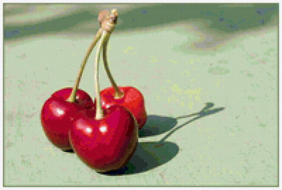 черешенка)) - черешня, плоды, красное, ягоды - предпросмотр