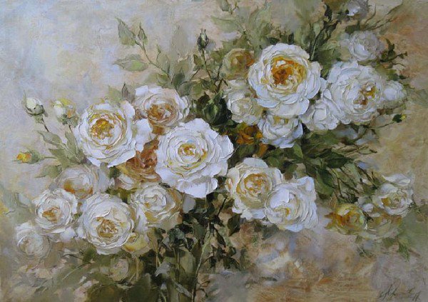 Розы Чайковского - цветы.букеты - оригинал